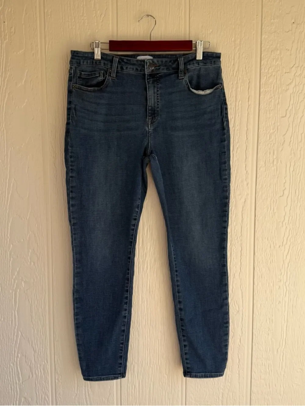 Pistola Dark Blue Women’s High-Rise Skinny Jeans